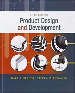 PRODUCT DESIGN AND DEVELOPMENT FIFTH EDITION 9780073404776