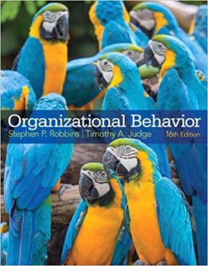 ORGANIZATIONAL BEHAVIOR 9780133507645
