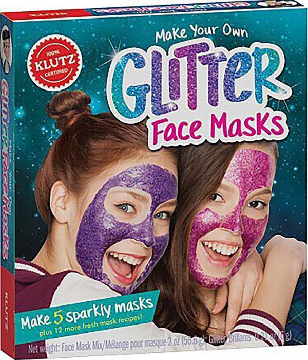MAKE YOUR OWN GLITTER FACE MASKS 9781338533484