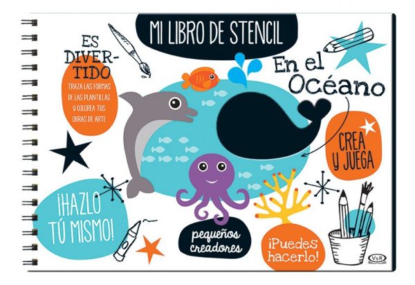 MI LIBRO DE STENCIL EN EL OCEANO 9789877473131