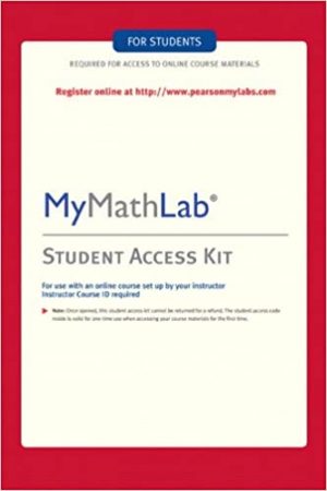 EBOOK- MY MATHLAB 01003862