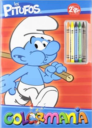 COLEC. PITUFOS COLORMANIA  +CRAYON 8436026774175