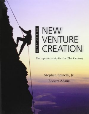 NEW VENTURE CREATION 9780078029103