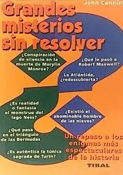 GRANDES MISTERIOS SIN RESOLVER 9788430580033