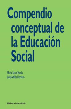 COMPENDIO CONCEPTUAL DE LA EDUACION SOCIAL 9788436823950