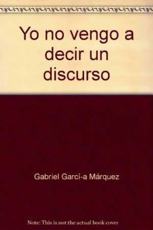 YO NO VENGO A DECIR UN 00003188