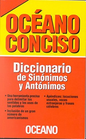 DICCIONARIO DE SINONIMOS Y ANTONIMOS 9789686321289