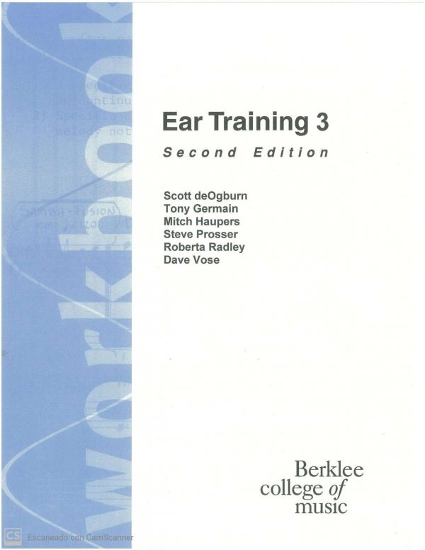 EAR TRAINING 3 01002169