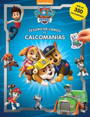 PAW PATROL - TESORO DE LIBROS DE CALCOMANIAS 9782764346341
