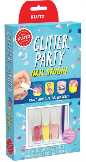 GLITTER PARTY NAIL STUDIO 9781338589207