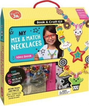 BOOK & CRAFT KIT - MY MIX & MATCH NECKLACES 9781338589238