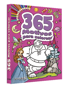 365 MOTIVOS PARA COLOREAR - TAPA ROSA 9789974744943