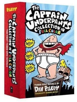 CAPTAIN UNDERPANTS COLOR COLLECTION #1-3 9780545870115