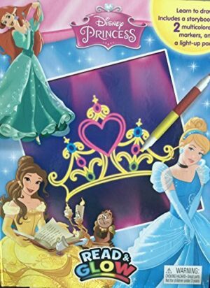 READ AND GLOW -  DISNEY PRINCES 9782764331156