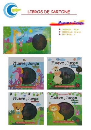 MUEVE Y JUEGA - LIBRO CON ADVIMIENTO 8429829608136