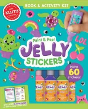 PAINT & PEEL JELLY STICKERS 9781338702194