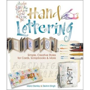 HAND LETTERING : SIMPLE, CREATIVE STYLES FOR CARDS, SCRAPBOOKS AND MORE 9781600594724