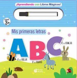 MIS PRIMERAS LETRAS LIBRO MAGICO 9788419087447