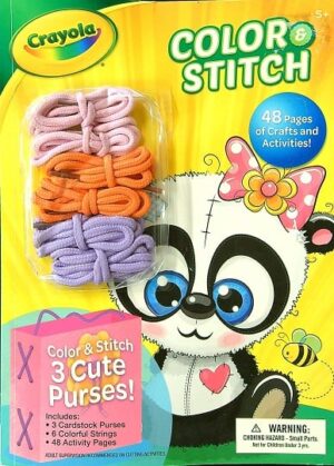 COLOR & STITCH (CRAYOLA) 9781944991937