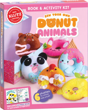 SEW YOUR OWN DONUT ANIMALS 9781338566154