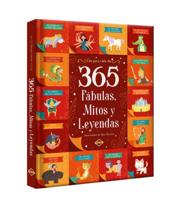 365 FABULAS, MITOS Y LEYENDAS 9789962184218